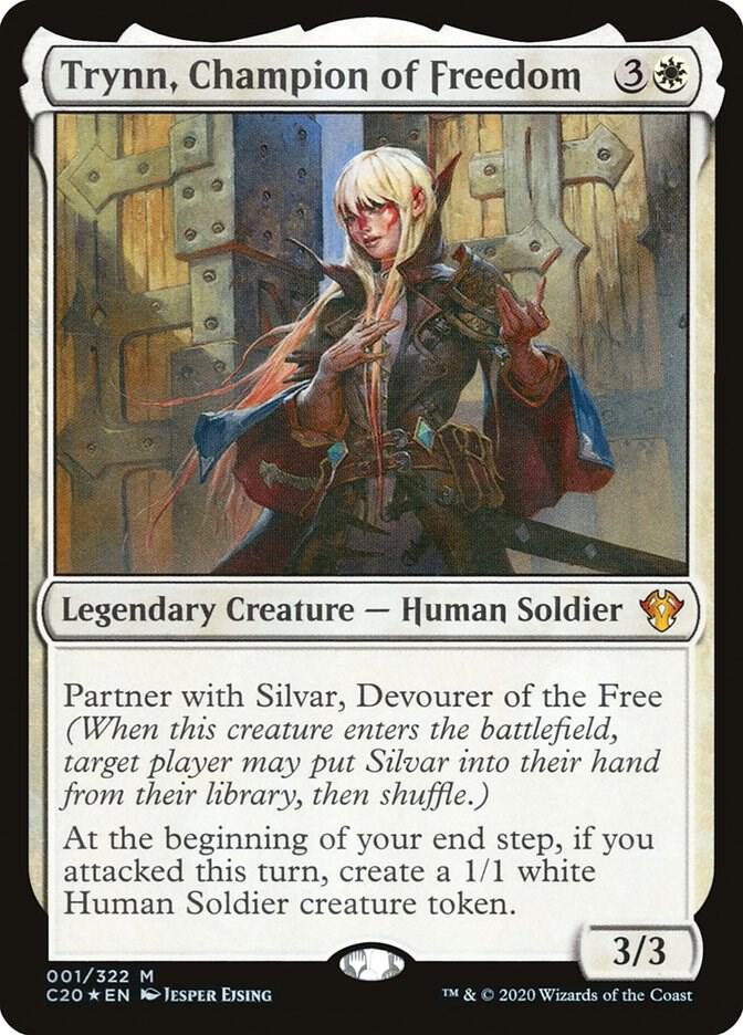 Trynn, Champion of Freedom (1) [Commander 2020]