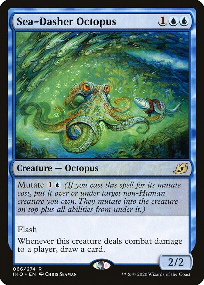 Sea-Dasher Octopus (66) [Ikoria: Lair of Behemoths]