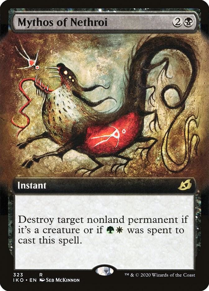 Mythos of Nethroi (Extended Art) (323) [Ikoria: Lair of Behemoths] [Extended Art]