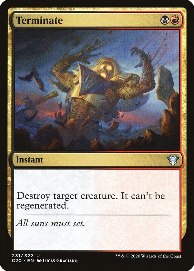 Terminate (231) [Commander 2020]