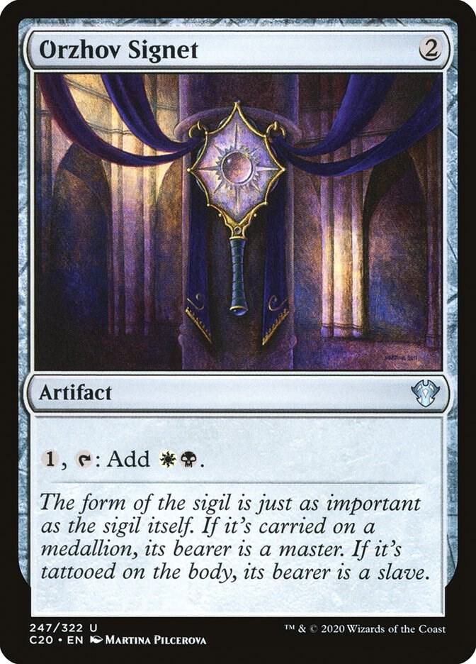Orzhov Signet (247) [Commander 2020]