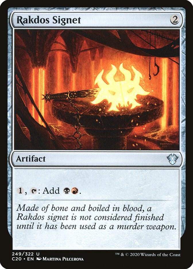 Rakdos Signet (249) [Commander 2020]