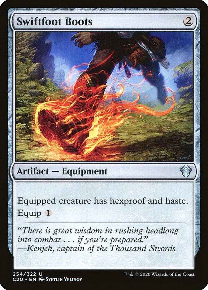 Swiftfoot Boots (254) [Commander 2020]
