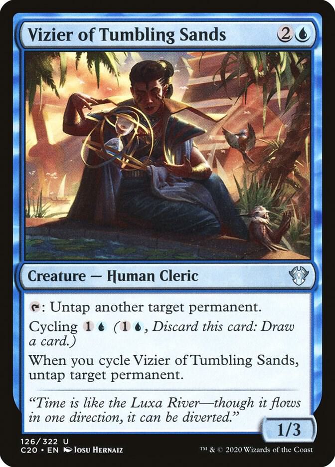 Vizier of Tumbling Sands (126) [Commander 2020]