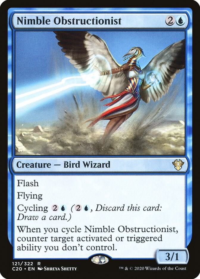 Nimble Obstructionist (121) [Commander 2020]