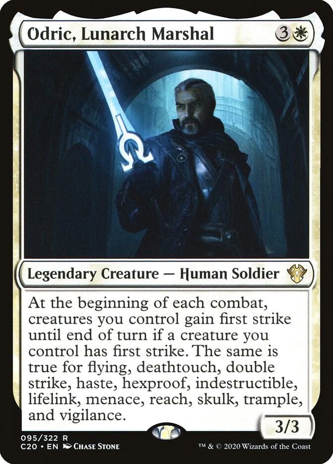 Odric, Lunarch Marshal (95) [Commander 2020]