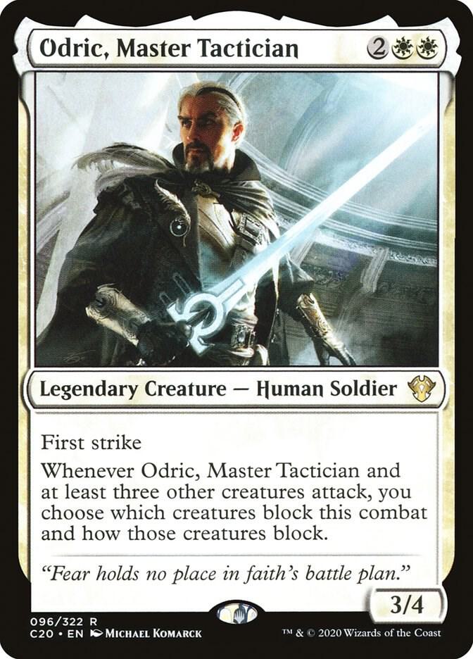 Odric, Master Tactician (96) [Commander 2020]