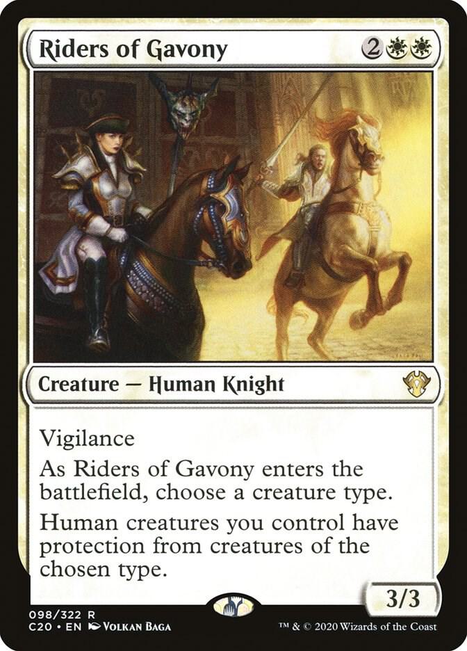 Riders of Gavony (98) [Commander 2020]