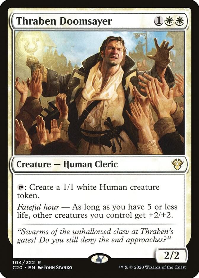 Thraben Doomsayer (104) [Commander 2020]
