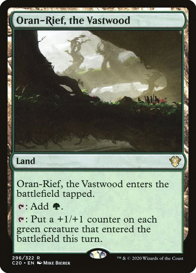Oran-Rief, the Vastwood (296) [Commander 2020]