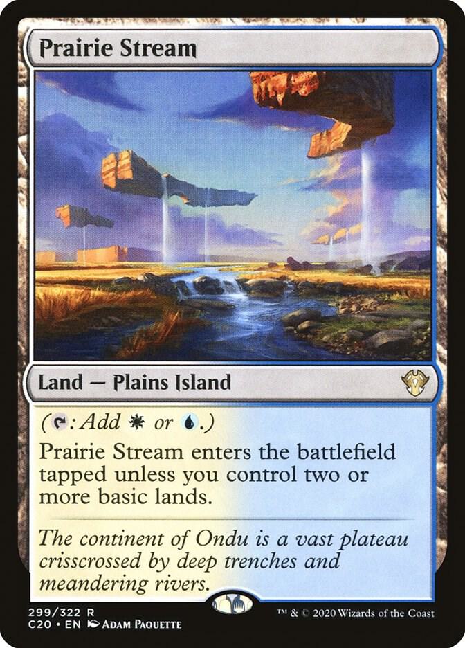 Prairie Stream (299) [Commander 2020]