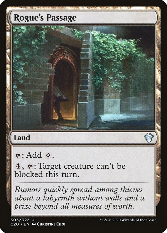 Rogue's Passage (303) [Commander 2020]