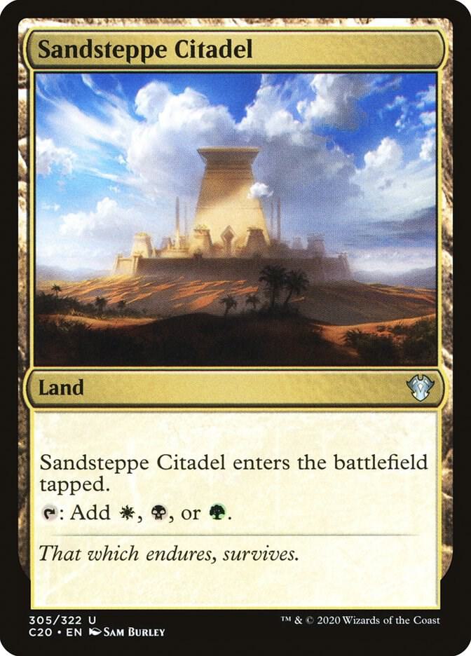 Sandsteppe Citadel (305) [Commander 2020]