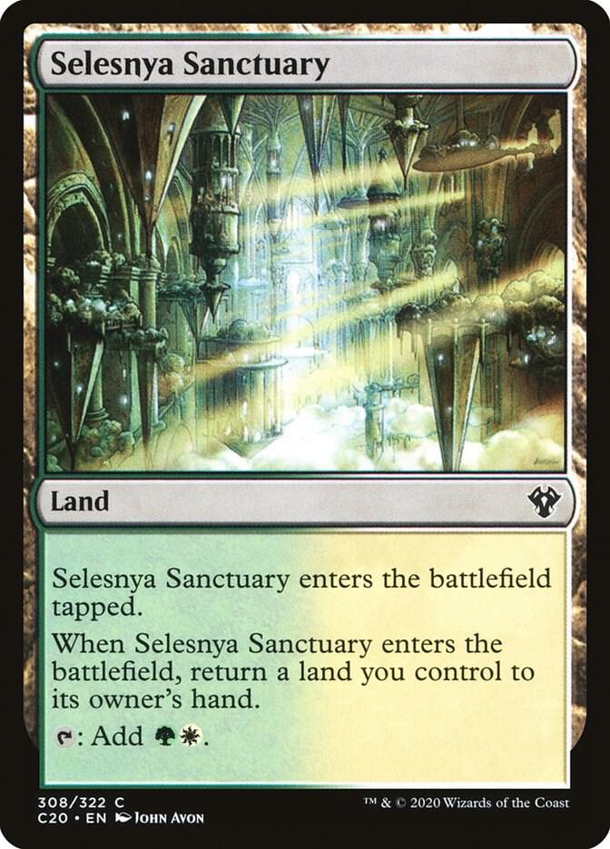 Selesnya Sanctuary (308) [Commander 2020]