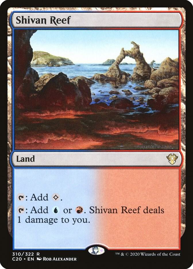 Shivan Reef (310) [Commander 2020]