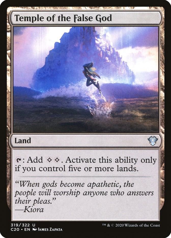 Temple of the False God (319) [Commander 2020]