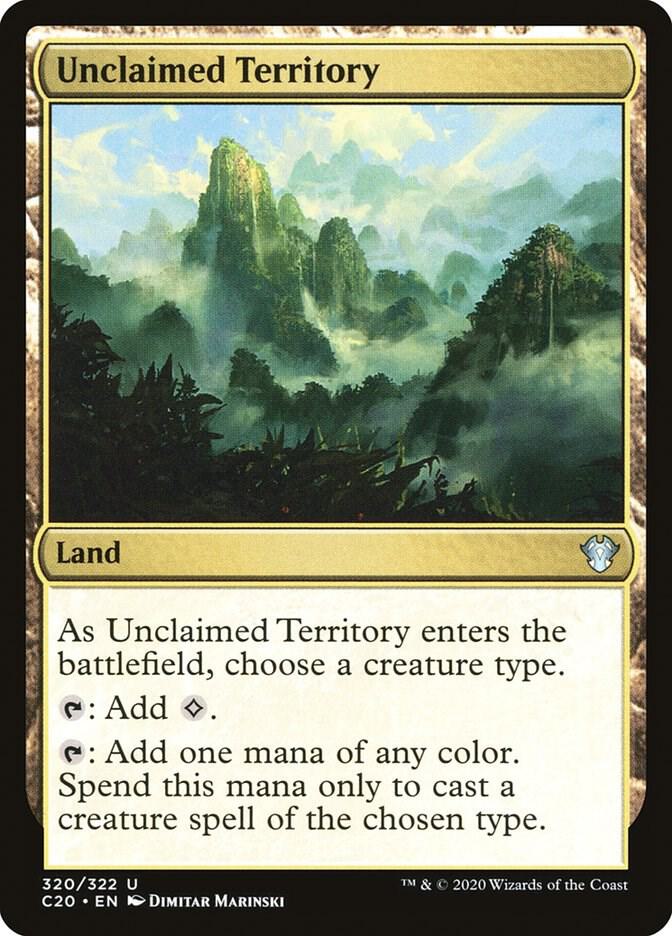 Unclaimed Territory (320) [Commander 2020]