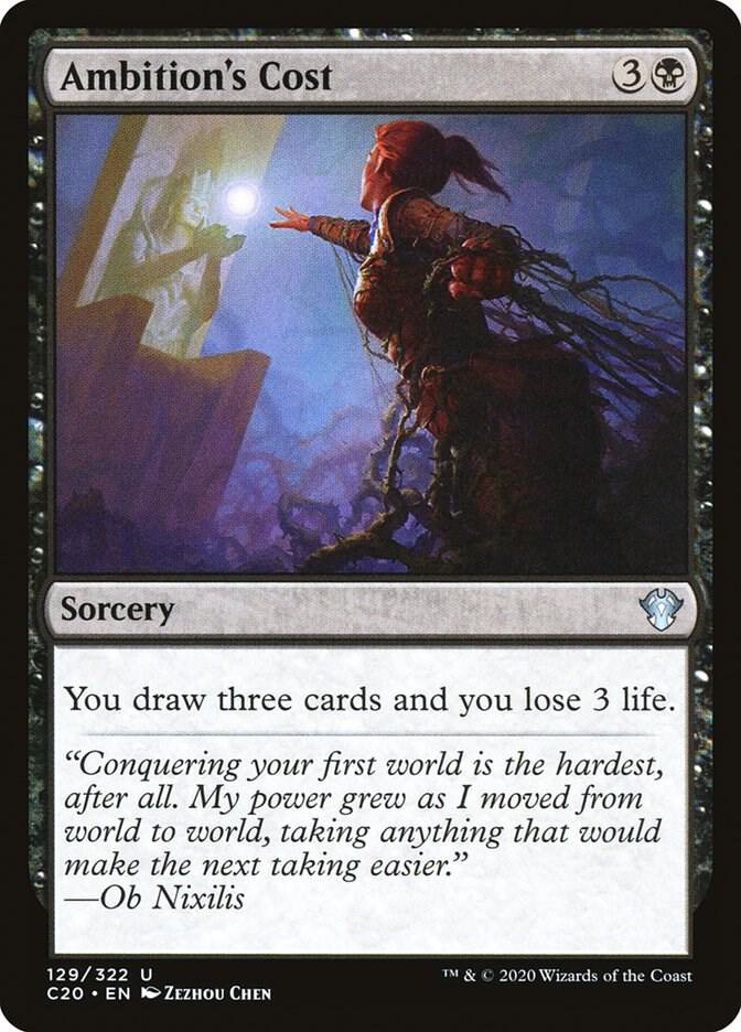 Ambition's Cost (129) [Commander 2020]
