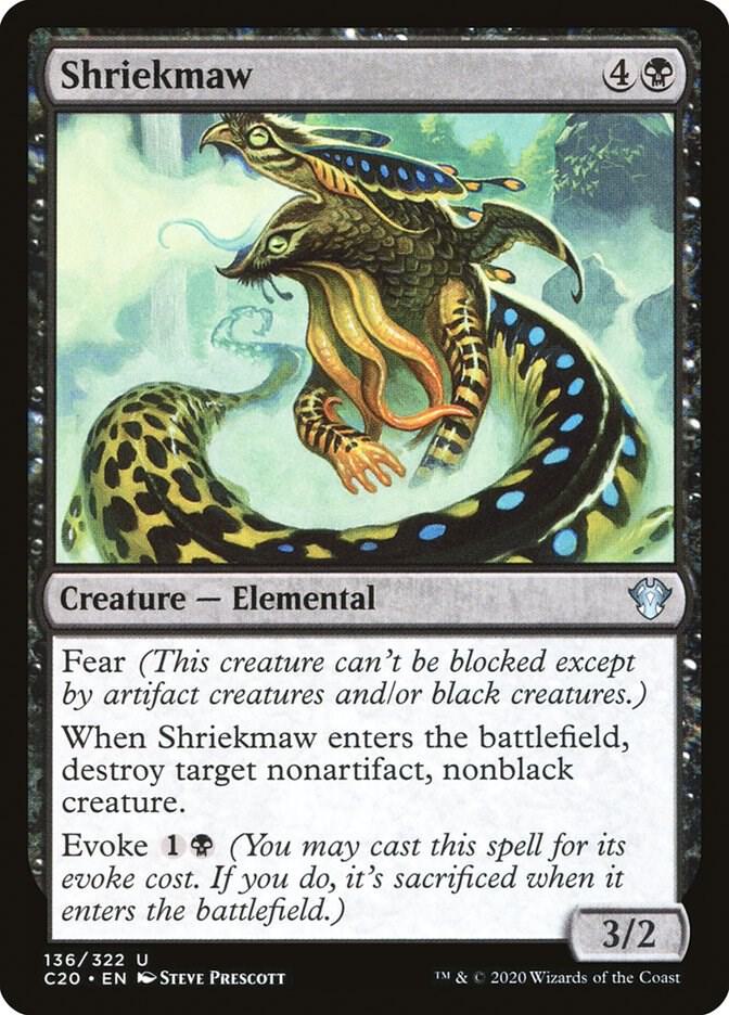 Shriekmaw (136) [Commander 2020]