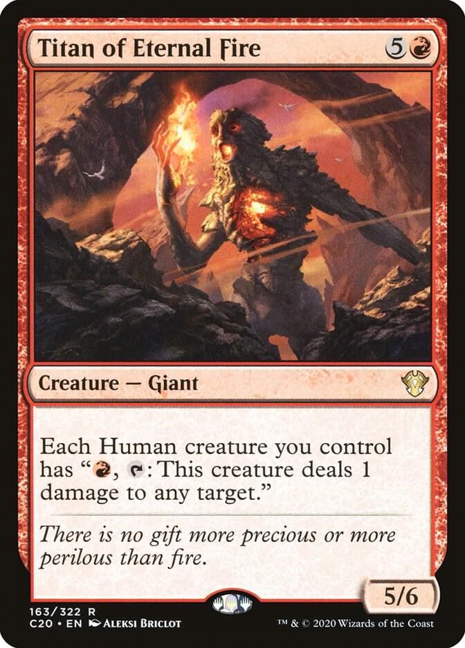 Titan of Eternal Fire (163) [Commander 2020]