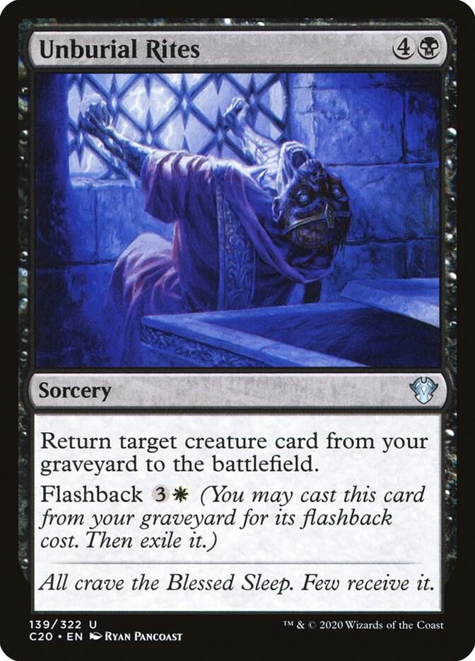 Unburial Rites (139) [Commander 2020]