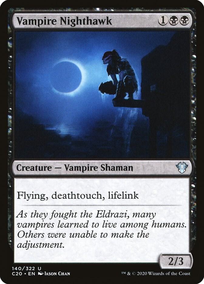 Vampire Nighthawk (140) [Commander 2020]