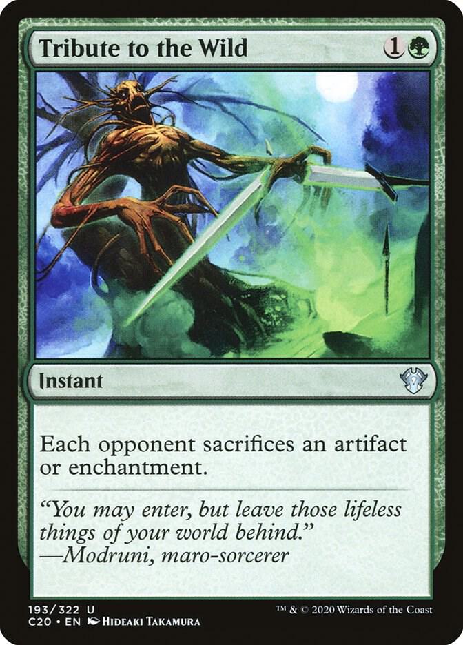 Tribute to the Wild (193) [Commander 2020]