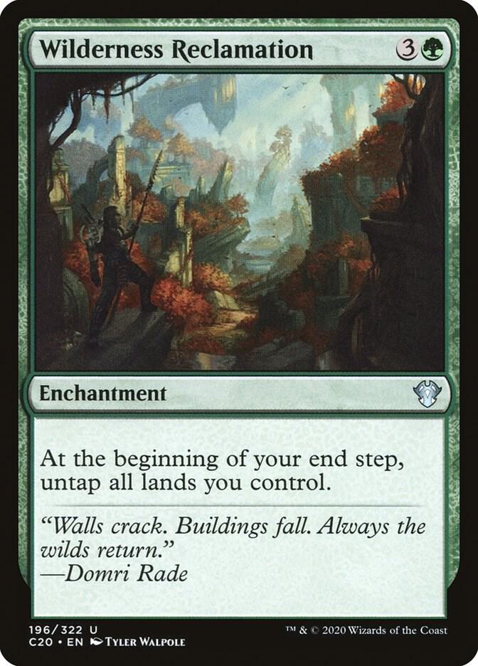 Wilderness Reclamation (196) [Commander 2020]