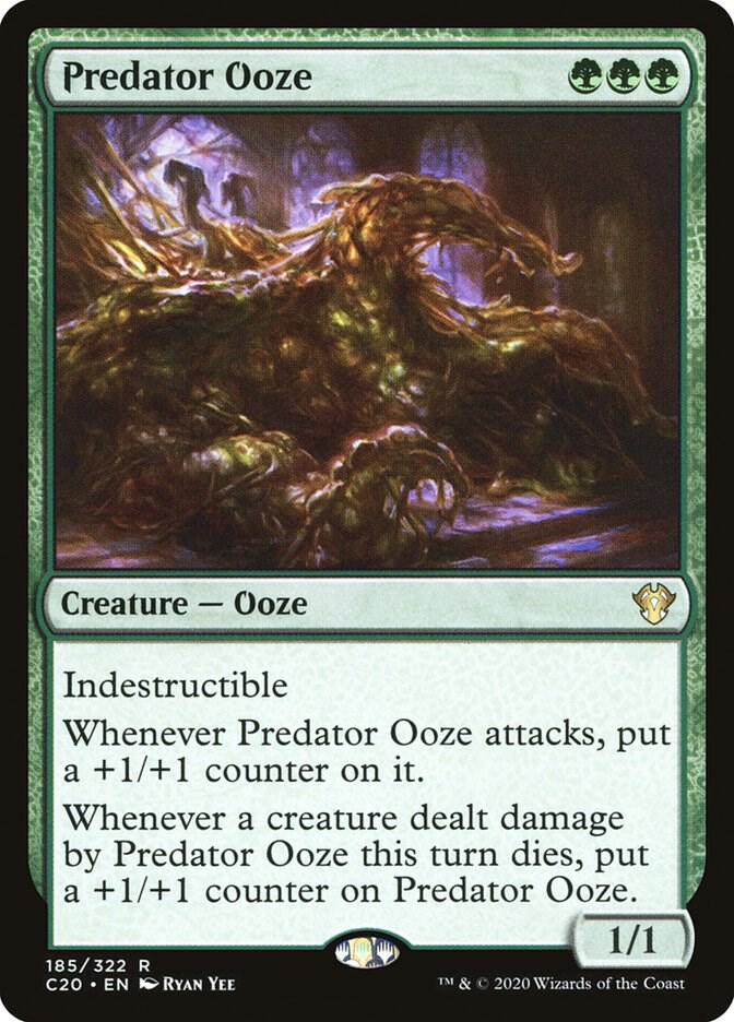 Predator Ooze (185) [Commander 2020]