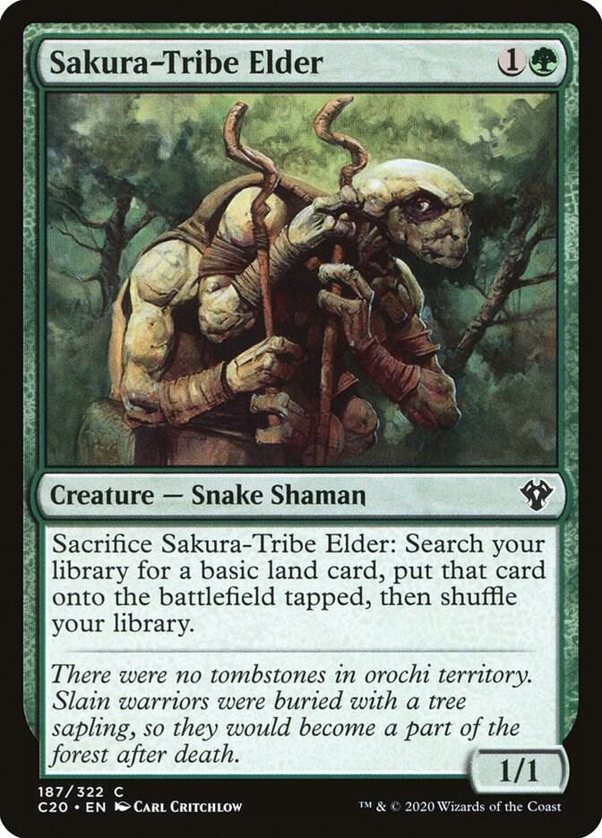 Sakura-Tribe Elder (187) [Commander 2020]