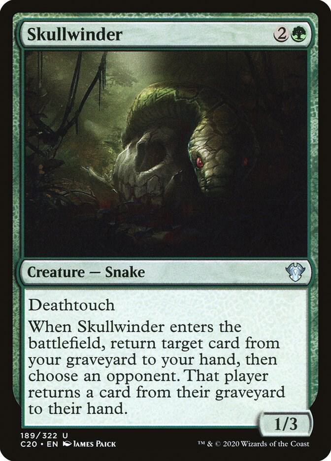 Skullwinder (189) [Commander 2020]