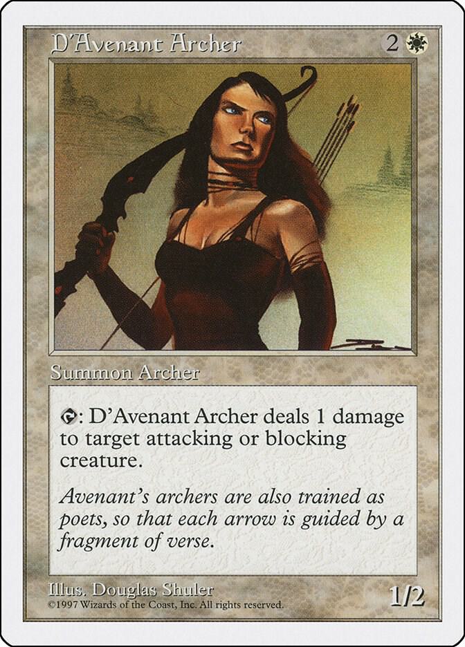 D'Avenant Archer (23) [Fifth Edition]