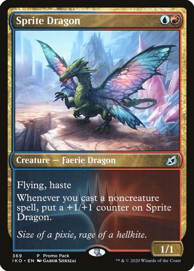 Sprite Dragon (369) [Ikoria: Lair of Behemoths Promos]
