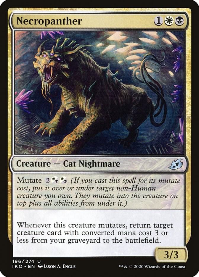 Necropanther (196) [Ikoria: Lair of Behemoths]