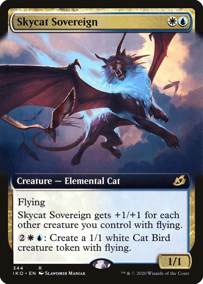 Skycat Sovereign (Extended Art) (344) [Ikoria: Lair of Behemoths] [Extended Art]