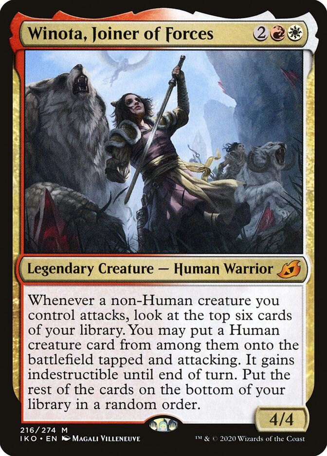 Winota, Joiner of Forces (216) [Ikoria: Lair of Behemoths]
