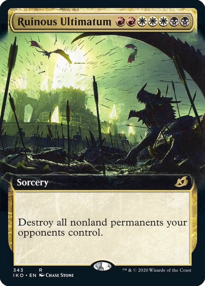 Ruinous Ultimatum (Extended Art) (343) [Ikoria: Lair of Behemoths] [Extended Art]