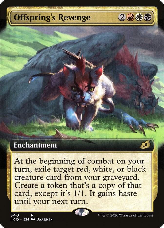 Offspring's Revenge (Extended Art) (340) [Ikoria: Lair of Behemoths] [Extended Art]