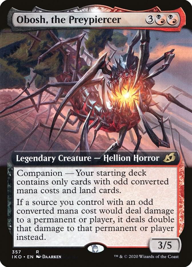 Obosh, the Preypiercer (Extended Art) (357) [Ikoria: Lair of Behemoths] [Extended Art]