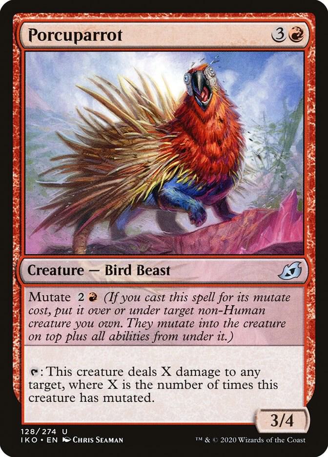 Porcuparrot (128) [Ikoria: Lair of Behemoths]
