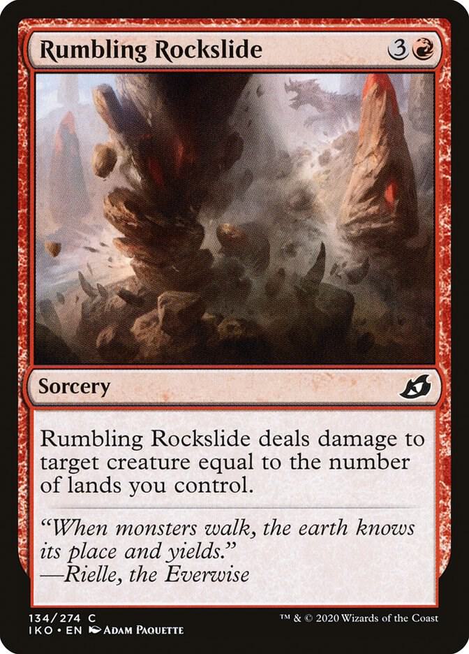 Rumbling Rockslide (134) [Ikoria: Lair of Behemoths]
