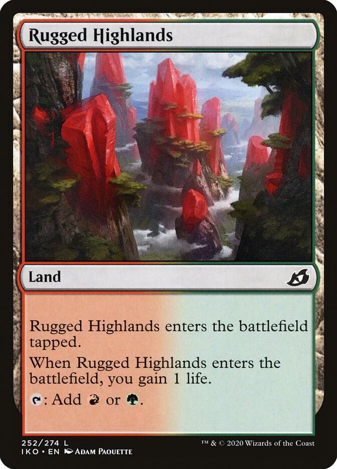 Rugged Highlands (252) [Ikoria: Lair of Behemoths]