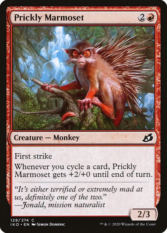 Prickly Marmoset (129) [Ikoria: Lair of Behemoths]