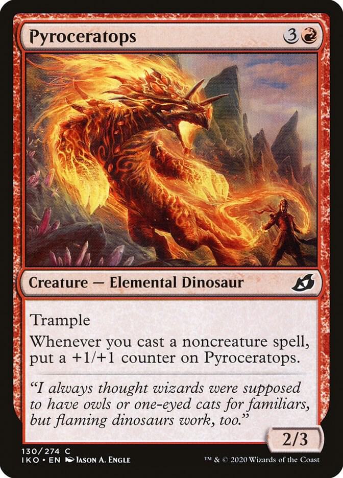 Pyroceratops (130) [Ikoria: Lair of Behemoths]
