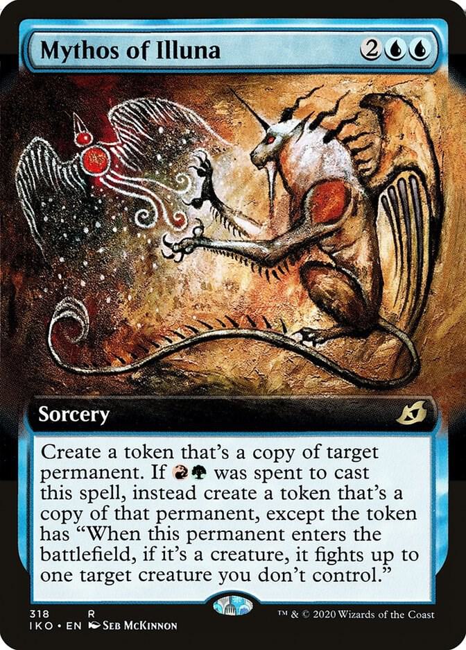 Mythos of Illuna (Extended Art) (318) [Ikoria: Lair of Behemoths] [Extended Art]