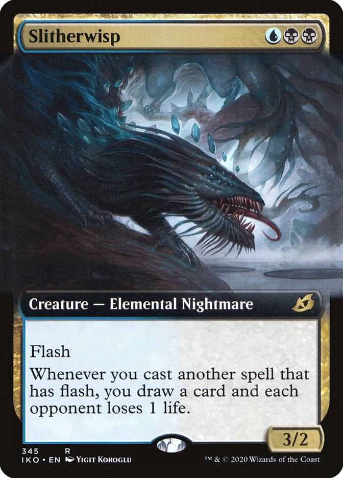 Slitherwisp (Extended Art) (345) [Ikoria: Lair of Behemoths] [Extended Art]