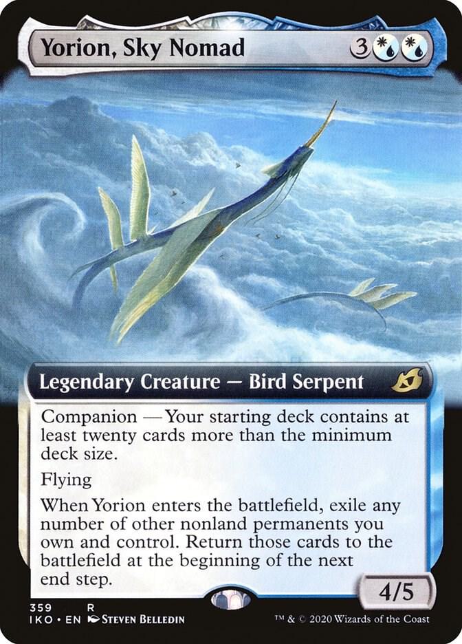 Yorion, Sky Nomad (Extended Art) (359) [Ikoria: Lair of Behemoths] [Extended Art]