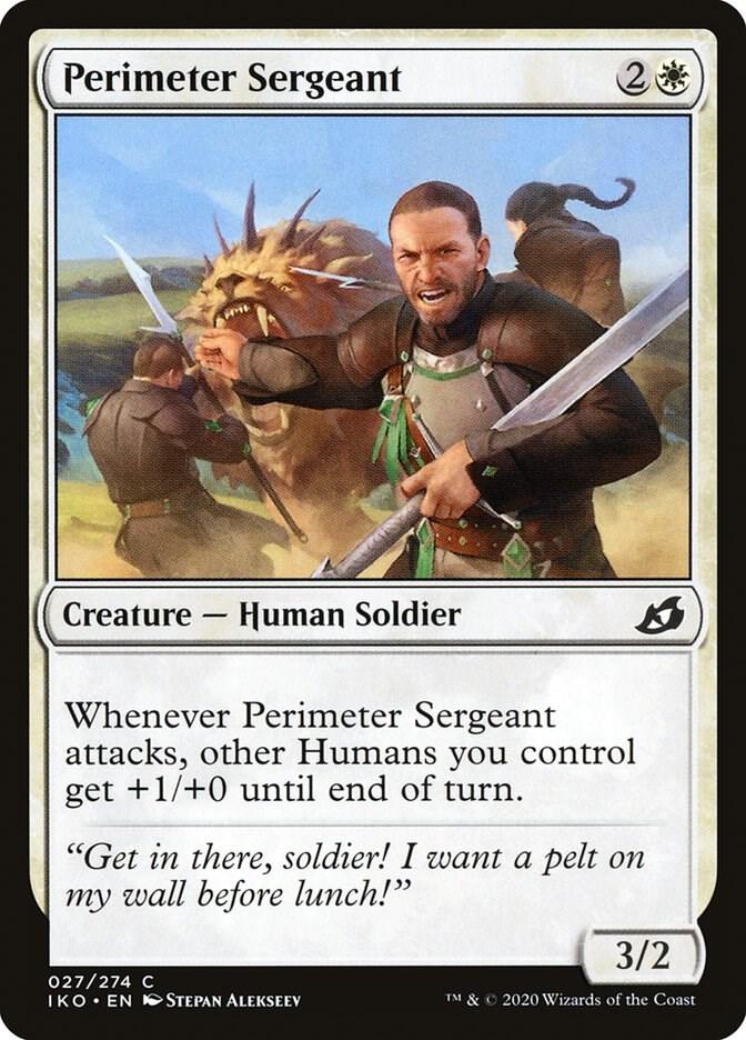 Perimeter Sergeant (27) [Ikoria: Lair of Behemoths]