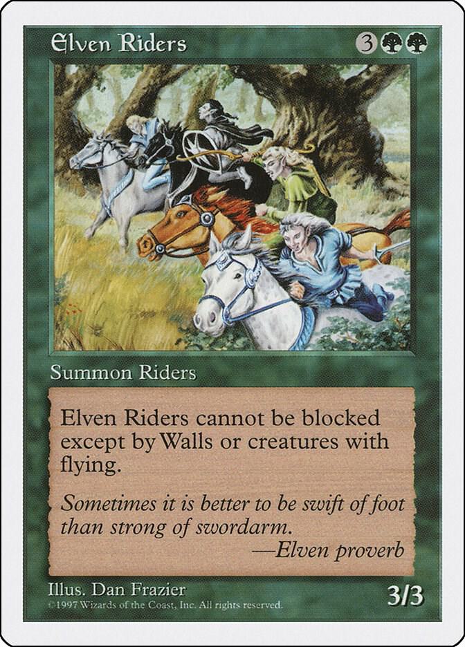 Elven Riders (291) [Fifth Edition]
