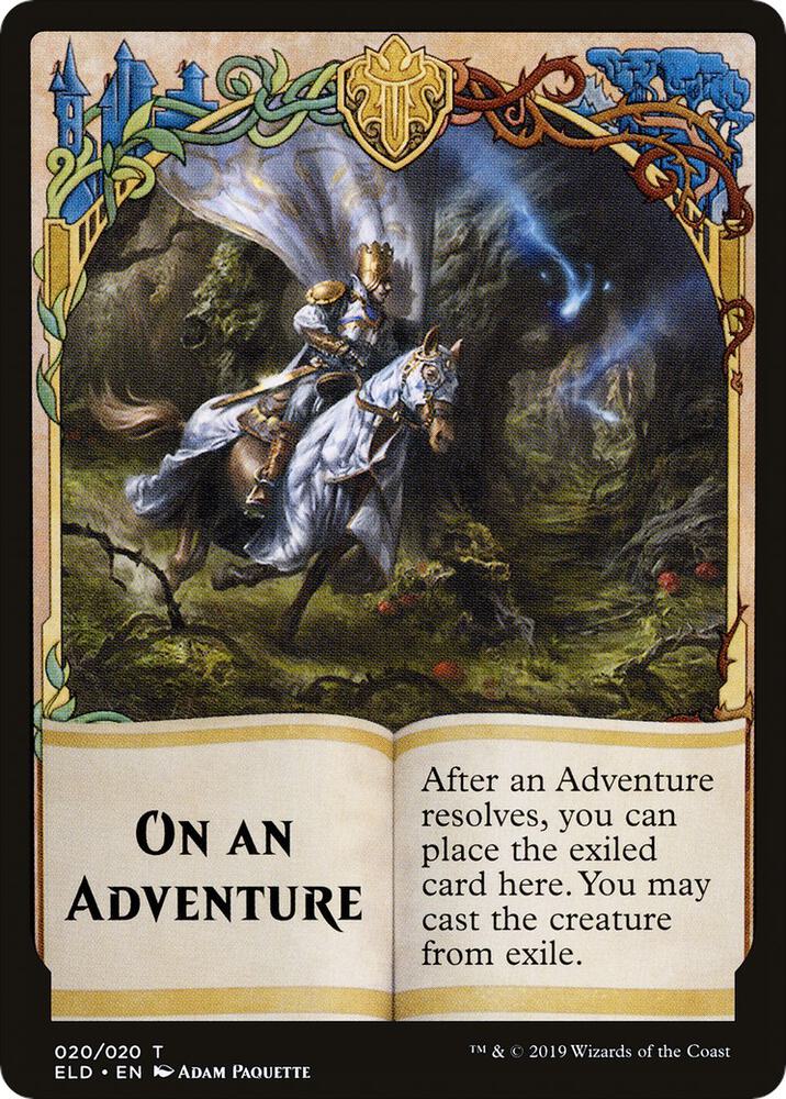 Emblem - On An Adventure Double-Sided (Challenger 2020) [Unique and Miscellaneous Promos]
